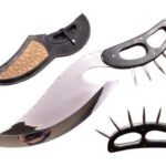 20.3 Inches HMK Custom made Mirror Polis D2 Tool Steel Cobra Crush Bowie Knife, With Screws CU-2