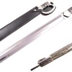 26.0 Inches HMK Custom made Mirror Polis D2 Tool Steel D-Guard Dagger Sword, CU-3