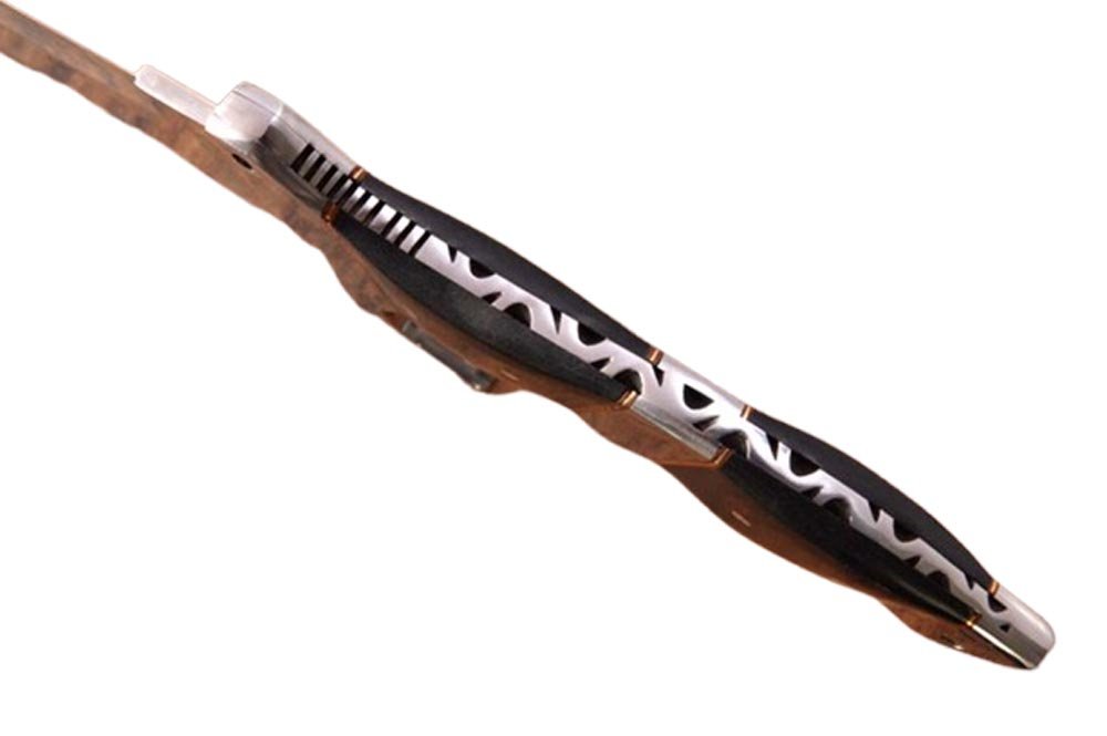 25.2 Inches HMK Custom made Mirror Polis 52100 Bearing Steel Full Tang Predator Bowie Knife CU-4 - Image 5