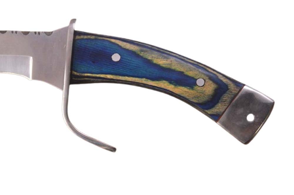 20.0 Inches HMK Custom made Mirror Polis 52100 Bearing Steel Full Tang Spartan Bowie Knife FA-27 - Image 4