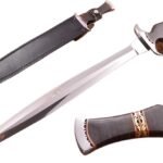 21 Inches HMK Custom made Mirror Polish J2 Japanese Steel Combat Dagger Knife FA-6