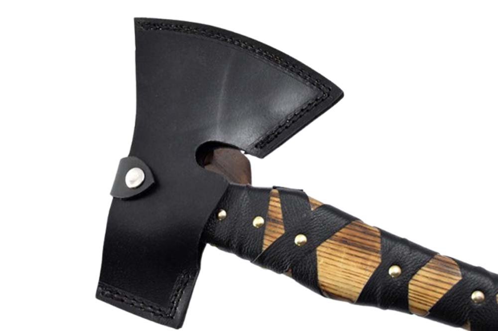 20.3 Inches HMK Custom made Forged High Carbon Steel TOMAHAWK Axe FA-18 - Image 6